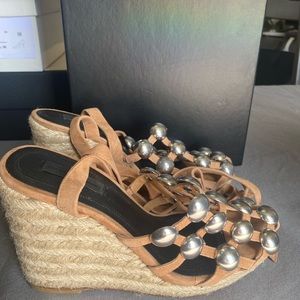 Alexander Wang Caged Wedge Espadrille